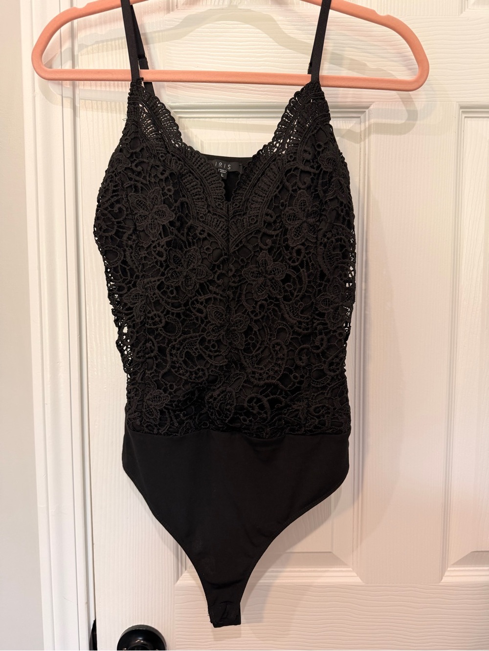 Black Lace Bodysuit One-Piece for women- Classic Black
